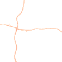 Daytime road noise heatmap for DT2 7HT