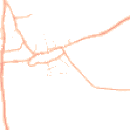 Daytime road noise heatmap for DT2 7JN