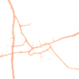Daytime road noise heatmap for DT2 7JQ