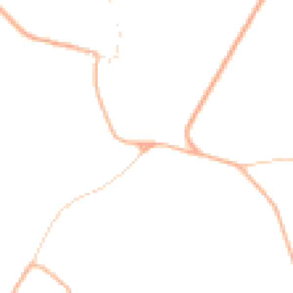 Daytime road noise heatmap for DT2 7PW