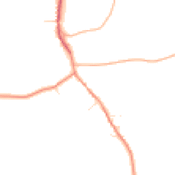 Daytime road noise heatmap for DT2 7QF