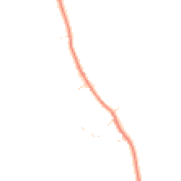 Daytime road noise heatmap for DT2 7QR