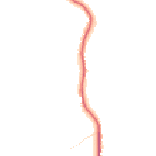 Daytime road noise heatmap for DT2 7RR