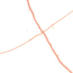 Daytime road noise heatmap for DT2 7TE