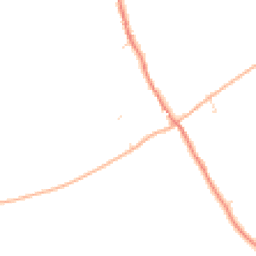 Daytime road noise heatmap for DT2 7TF