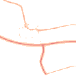 Daytime road noise heatmap for DT2 8AJ