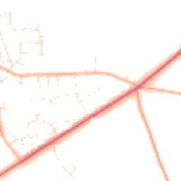 Daytime road noise heatmap for DT2 8BP