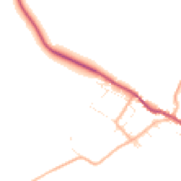 Daytime road noise heatmap for DT2 8ED