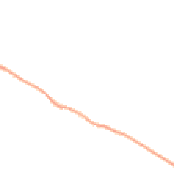 Night-time road noise heatmap for DT2 8EZ