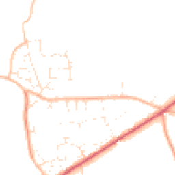 Daytime road noise heatmap for DT2 8FL