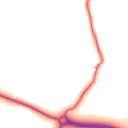 Daytime road noise heatmap for DT2 8HH
