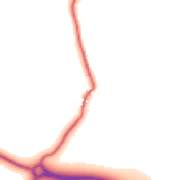 Daytime road noise heatmap for DT2 8HQ