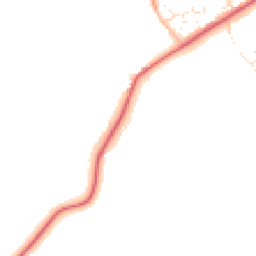 Daytime road noise heatmap for DT2 8JD
