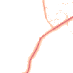 Daytime road noise heatmap for DT2 8JQ