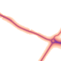 Daytime road noise heatmap for DT2 8LZ