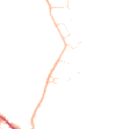 Daytime road noise heatmap for DT2 8PP