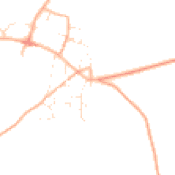 Daytime road noise heatmap for DT2 8SS