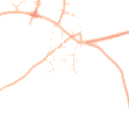 Daytime road noise heatmap for DT2 8SX