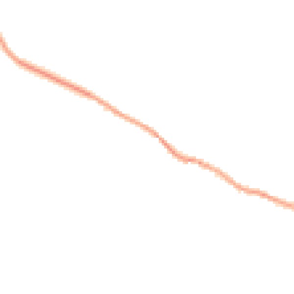 Night-time road noise heatmap for DT2 8UJ