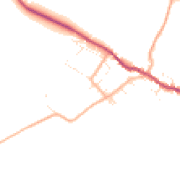 Daytime road noise heatmap for DT2 8US