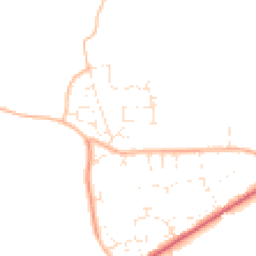 Daytime road noise heatmap for DT2 8UW