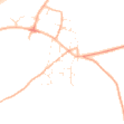 Daytime road noise heatmap for DT2 8UZ