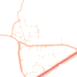 Daytime road noise heatmap for DT2 8WL