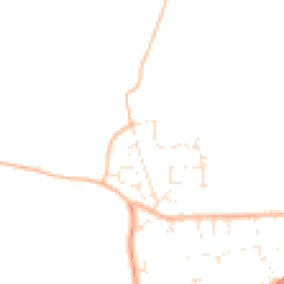 Daytime road noise heatmap for DT2 8WN