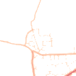 Daytime road noise heatmap for DT2 8WS