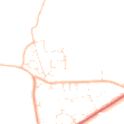Daytime road noise heatmap for DT2 8WU