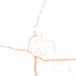 Daytime road noise heatmap for DT2 8WW