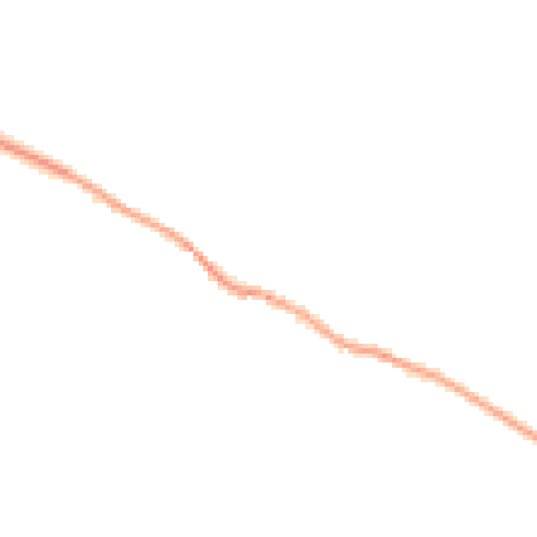 Night-time road noise heatmap for DT2 8XB