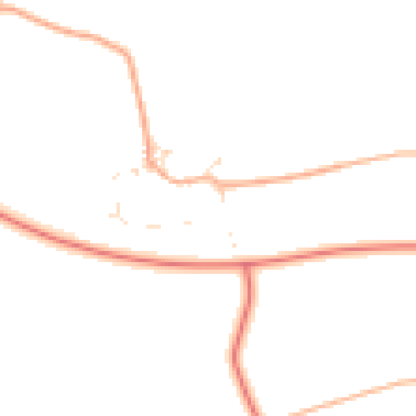 Daytime road noise heatmap for DT2 8XL