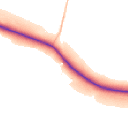 Daytime road noise heatmap for DT2 9EB