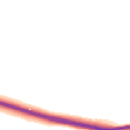 Daytime road noise heatmap for DT2 9EF