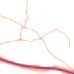 Daytime road noise heatmap for DT2 9EJ
