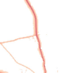 Daytime road noise heatmap for DT2 9GZ
