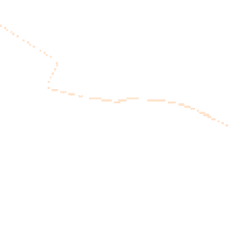 Night-time road noise heatmap for DT2 9LE