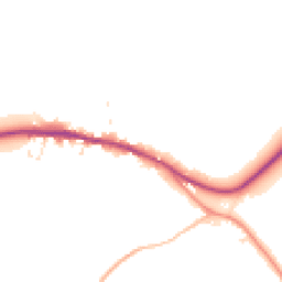 Daytime road noise heatmap for DT2 9LR