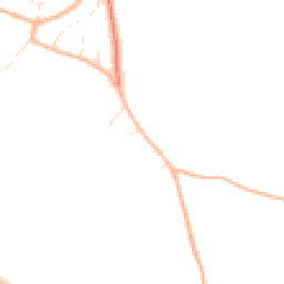 Daytime road noise heatmap for DT2 9PZ
