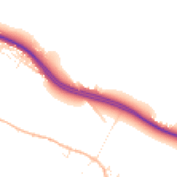 Daytime road noise heatmap for DT2 9RS