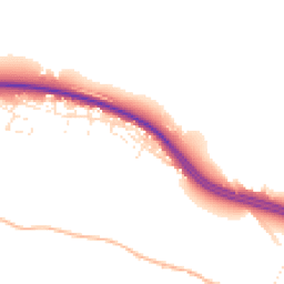 Daytime road noise heatmap for DT2 9RT