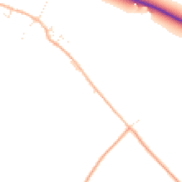 Daytime road noise heatmap for DT2 9SH