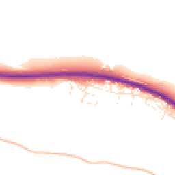 Daytime road noise heatmap for DT2 9WA