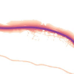 Daytime road noise heatmap for DT2 9WE