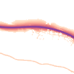 Daytime road noise heatmap for DT2 9WF