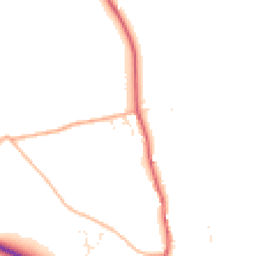 Daytime road noise heatmap for DT2 9WP