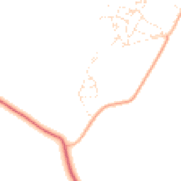 Daytime road noise heatmap for DT2 9XU