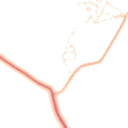 Daytime road noise heatmap for DT2 9XX