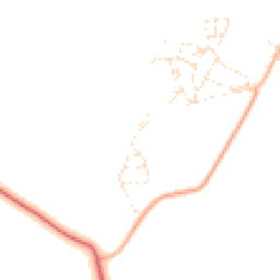Daytime road noise heatmap for DT2 9XZ